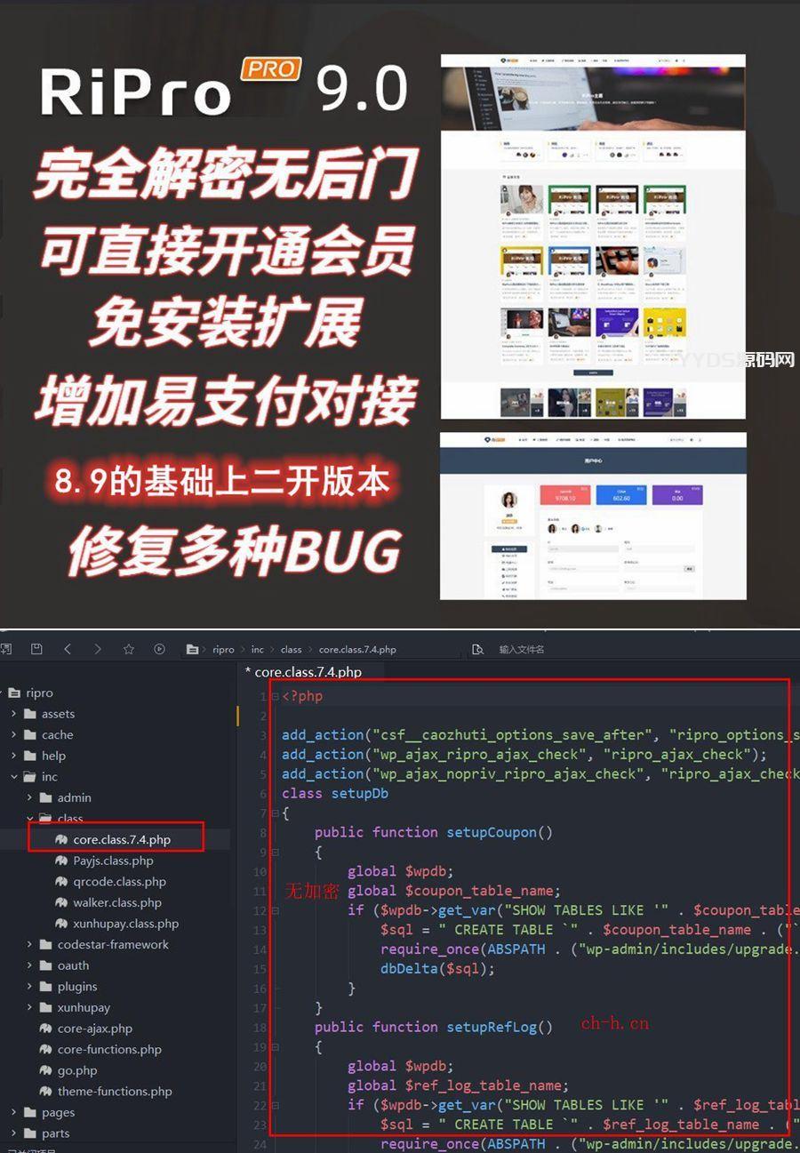 图片[4]-Ripro9.0免扩展二开/WordPress主题Ripro全解密无后门+美化和插件-星聚源码网